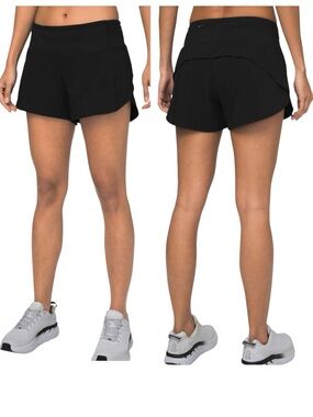 Lululemon Speed Up Shorts Black Size 6
